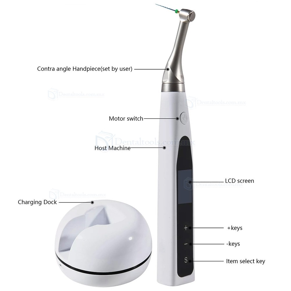 XLY XLY-Q200C Motor de endodoncia inal&aacute;mbrico con localizador de &aacute;pice